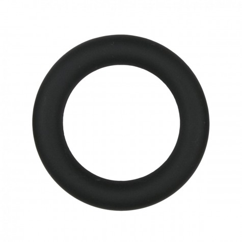 Черное эрекционное кольцо Silicone Cock Ring Medium