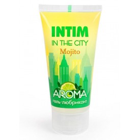 Увлажняющий лубрикант Intim Aroma с ароматом мохито - 60 гр.