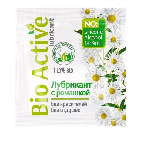 Пробник лубриканта на водной основе Bio Active - 3 гр.