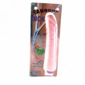 Вибратор Rambone Dick с богатым рельефом - 25 см.